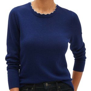Banana Republic Womens Scallop Collar Sweater